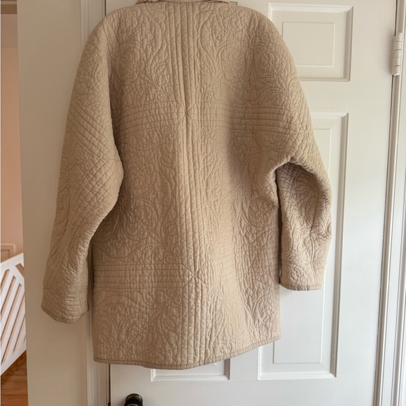 Natalie Borton Designs / BARN collab quilted coat - Picture 4 of 5